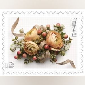 100 Celebration Corsage 2017 Forever 2 Ounce Postage Stamps USPS Wedding Invites